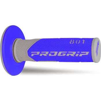 Osvětlení pro motocykl PROGRIP řazení (gripy) PG801 OFF ROAD (22+25mm, délka 115mm) barva šedá/světle modrý (dvousložkový) (801-291) (PG801/9) (PROGRIP řazení (gripy) PG801 OFF ROAD (22+25mm, délka 115mm) barva šedá/světle modrý (dvousložkový) (801-291) (PG801/9))