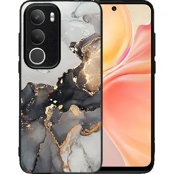 Pouzdro na tablet VSECHNONAMOBIL 118284 MY ART Ochranný kryt pro Vivo Y19s GREY MARBLE (140)