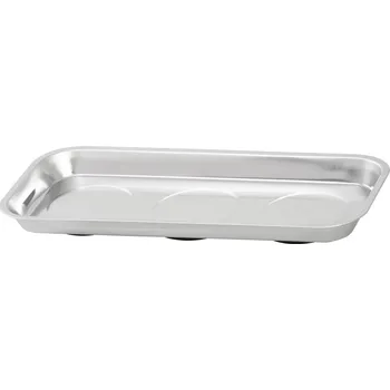 Miska Strend Pro, nádoba, na šrouby, magnetická, obdélníková, nerez, 160x360 mm