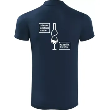 Pánská košile Cítím, že se ožeru - Polokošile Victory sportovní (dresovina) - M ( Námořní modrá (velmi tmavá - téměř černá) )