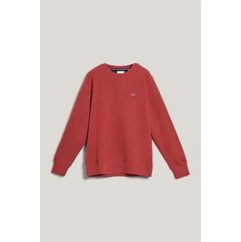 Pánské oblečení MIKINA GANT REG SHIELD C-NECK SWEAT MODERN RUST