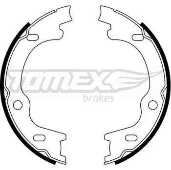Brzdová čelist Sada brzdových čelistí, TX 23-38