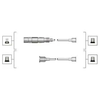 Zapalovací kabel Sada kabelů pro zapalování, 941319170036