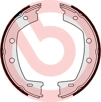 Brzdová čelist Sada brzdových čelistí, parkovací brzda, S 44 508