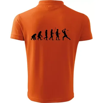 Pánská košile Evoluce hurling - Polokošile pánská Pique Polo 203 - 2XL ( Oranžová )
