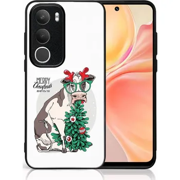 Vánoční dekorace VSECHNONAMOBIL 118311 MY ART Kryt s vánočním designem Vivo Y19s MERRY CHRISTMAS (074)