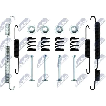 Brzdová čelist Sada příslušenství, parkovací brzdové čelisti, HSR-KA-301