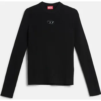 Pánský svetr SVETR DIESEL K-ZACKARY-ROUND KNITWEAR BLACK