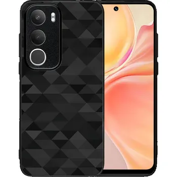 Pouzdro na tablet VSECHNONAMOBIL 118299 MY ART Ochranný kryt pro Vivo Y19s BLACK TRIANGLES (232)