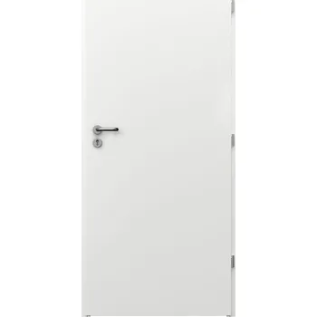 Interiérové dveře Porta doors ZK Plechové dveře 80 P, 800 × 1970 mm, pozinkované lakované, pravé, bílé, plné SCWP0PMP08LBM0SP3KH000