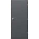 Porta doors ZK Plechové dveře 80 P, 800 × 1970 mm, pozinkované lakované, pravé, antracit, plné SCWP0PMP08LNT0SP3KH000
