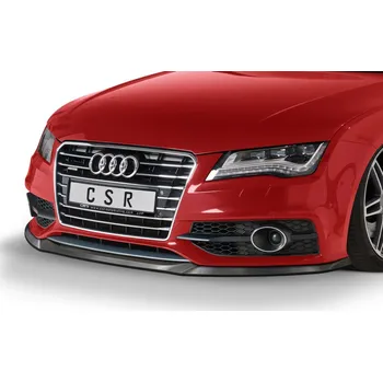 Nárazník Spoiler pod přední nárazník CSR CUP pro Audi A7 S-Line / S7 C7 (Typ 4G) - černý lesklý