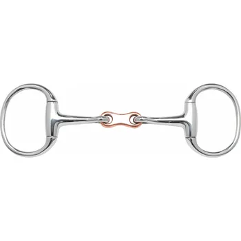 Udidlo pro koně BUSSE Udidlo olivové dvakrát lomené Edelstahl BUSSE, 16 mm 14.5cm | 70mm | 14mm