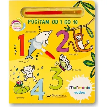 omalovánky Maľovanie vodou Počítam od 1 do 10