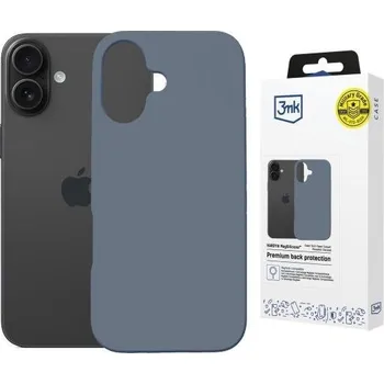 Pouzdro na mobilní telefon 3mk ochranný kryt HARDY MagSilicone pro Apple iPhone 16 Ultramarine