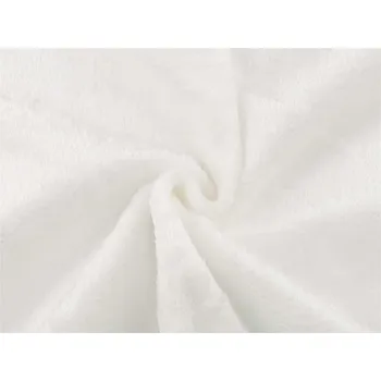 Oděvní / dekorační kožešina medvídek METRÁŽ - 9 krémová nejsvět.