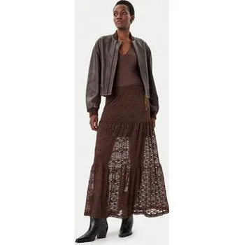 Dámská sukně ONLY Maxi sukně Luna 15353206 Hnědá Regular Fit M