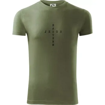 Pánské oblečení Eastern Jesus - Viper FIT - Pánské zůžené tričko - 2XL ( Khaki )