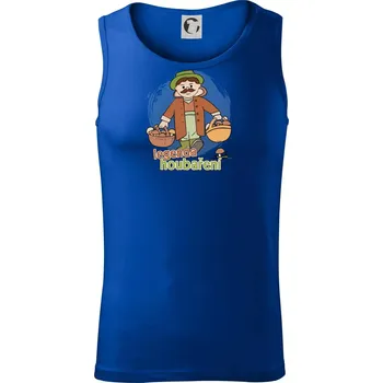 Legenda houbaření - Tílko pánské Core - L ( Královská modrá )