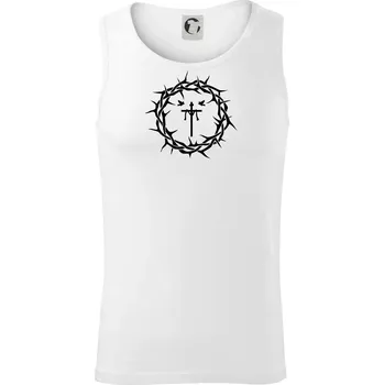 Jesus zmrtvýchvstání - Tílko pánské Core - L ( Bílá )