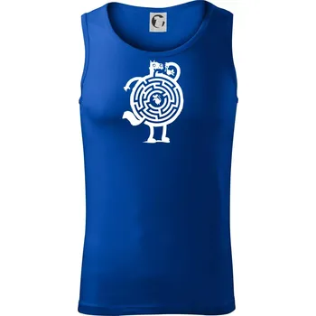 Kočka a myš bludiště - Tílko pánské Core - XL ( Královská modrá )