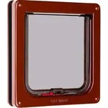 Dvířka průchozí uzamykatelná plast hnědá 19,2x20cm Flamingo 1 ks