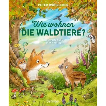 První čtění Wie wohnen die Waldtiere? - Wohlleben Peter