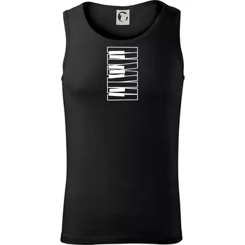 Pánské termoprádlo Klávesy svisle - Tílko pánské Core - 2XL ( Černá )