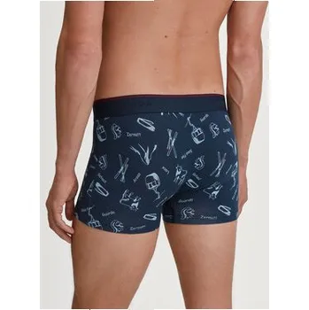 Pánské spodní prádlo Calida Boxerky 25281 Tmavomodrá M