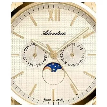 Hodinky Adriatica Hodinky A8283.1161QF Zlatá OS