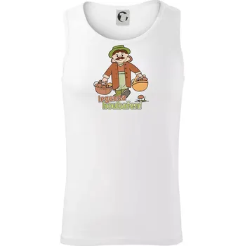 Pánské termoprádlo Legenda houbaření - Tílko pánské Core - S ( Bílá )