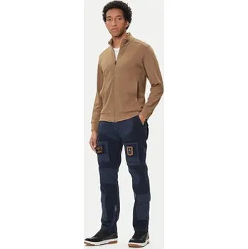 Pánské kalhoty Aeronautica Militare Kalhoty z materiálu 252PA1664UCT04241 Tmavomodrá Regular Fit 48