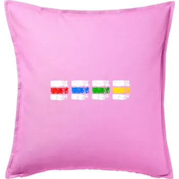Polštář Turistické značky všechny - Polštář 50x50 - 50x50 - Pouze potah ( Růžová )