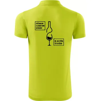Pánská košile Cítím, že se ožeru - Polokošile Victory sportovní (dresovina) - S ( Limetková )