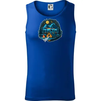 Šumava pod stanem - Tílko pánské Core - L ( Královská modrá )