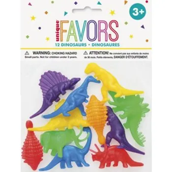 Figurka Figurka dinosaurus plastová 12 ks - Unique /BP