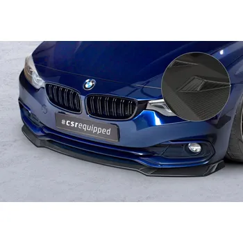 Nárazník Spoiler pod přední nárazník CSR CUP pro BMW 4 F36 Gran Coupe - carbon look matný