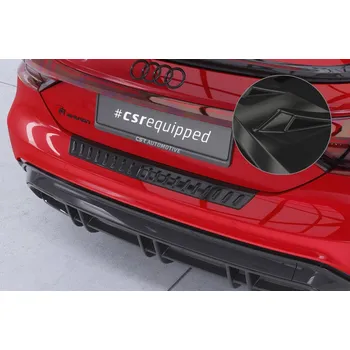 Lišta karosérie Plastová ochranná lišta zadního nárazníku CSR pro Audi e-tron GT - černá lesklá