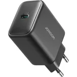 JOYROOM 118665 JOYROOM JR-TCG13 45W GaN Rychlá nabíječka černá