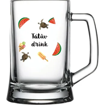Sklenice Personalizovaná pivní sklenice s letním mixem