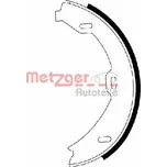 Sada brzdových čelistí, parkovací brzda, MG 978