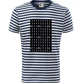 Jesus nápis - Triko na vodu - 2XL ( Prouhovaná )