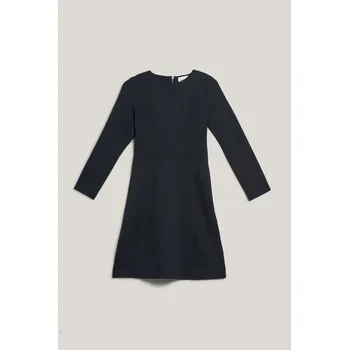 Dámské šaty ŠATY GANT FIT AND FLARE JERSEY DRESS BLACK