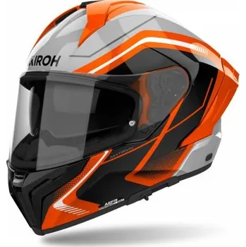 Helma na motorku Přilba MATRYX Wide, AIROH (oranžová lesklá) 2025