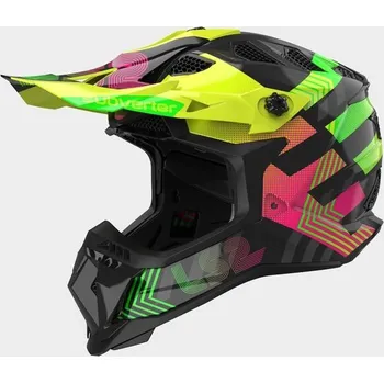 Helma na motorku LS2 Helmets LS2 MX700 SUBVERTER CHROMATIC BLACK-06 - M