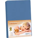 Bellatex prostěradlo jersey LUX Tmavě modrá, rozměr 180x200 cm