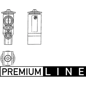 Ventil klimatizace Expanzní ventil, klimatizace, , 1618192, 4635199, 5045166, 6461E9, 6461H1, 701820679D, 9196195, HELLA, 8UW 351 239-071
