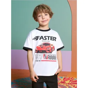 Sinsay - Tričko s krátkým rukávem - bílá - 044FT-00X - 044FT-00X-128