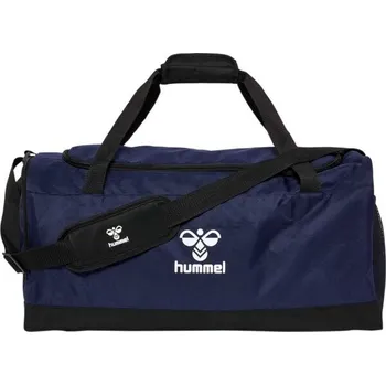 Sportovní taška Hummel CORE 2.0 SPORTS BAG L L Tmavě modrá, Černá, Bílá