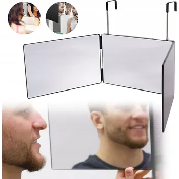 Zrcadlo ZRCADLO, NASTAVITELNÉ TELESKOPICKÉ HÁČKY, ZRCADLO PRO SAMOSTATNÉ STŘÍHÁNÍ